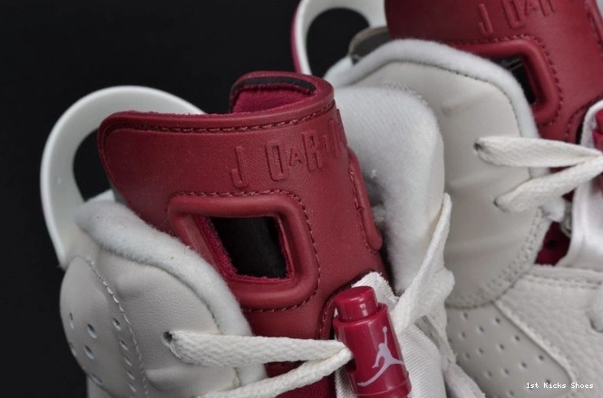 1st Kicks Maroon Jordan Retro Air 384664-116 white 6 0713